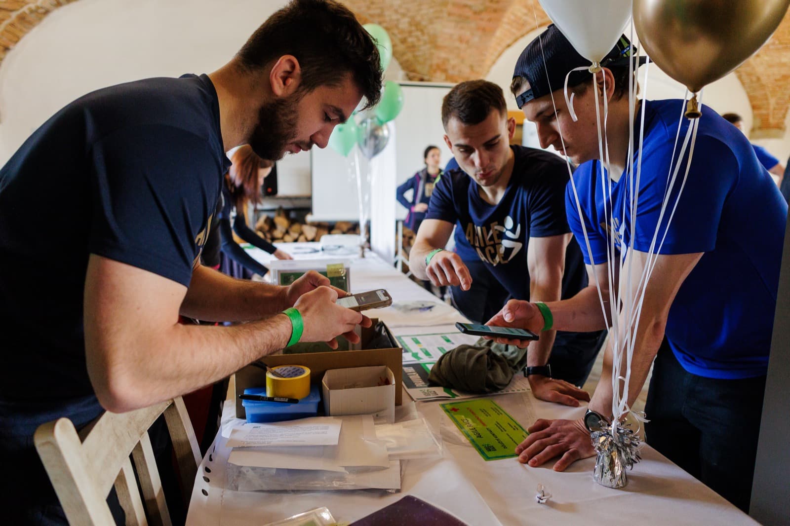 Tým Agile Race při plnění sprintu